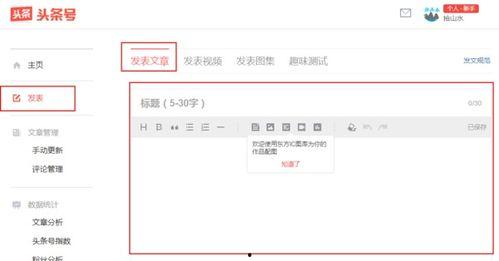 查询头条发布的文章数量,揭秘热门话题背后的创作热情
